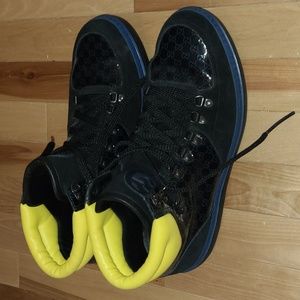 Authentic Gucci high top shoe